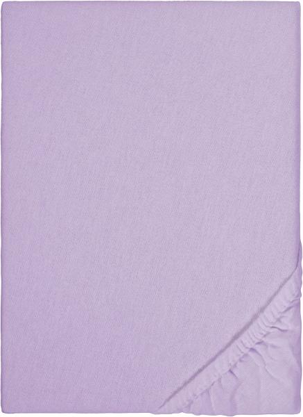 Feinbiber Spannbetttuch 90x200 cm 100% Baumwolle Eckgummi 332 Azalee