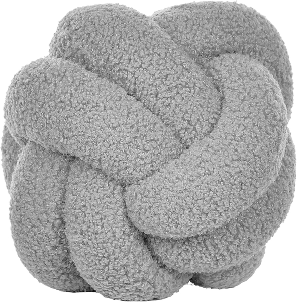 Dekokissen Ohne Muster MALNI Bouclé 19 x 19 cm Grau