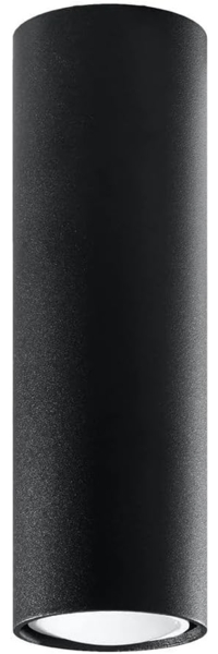 SOLLUX SL. 1001 Deckenleuchte LAGOS 20 schwarz L: 60, B: 60, H: 200, GU10/40W, dimmbar