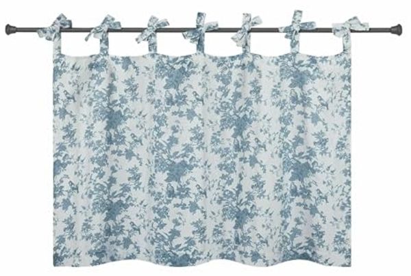 Mirabeau Scheibengardine Scheibengardine Emilie blau/beige