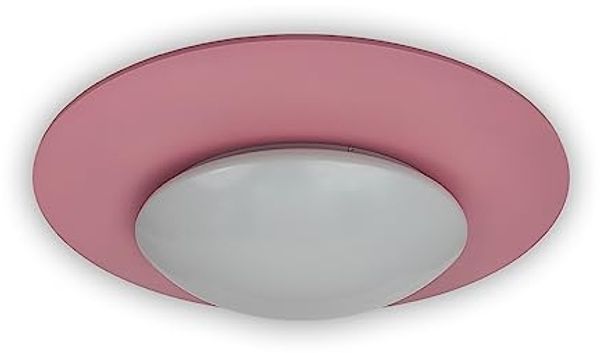 Deckenschale Saturn, Pastellrosé
