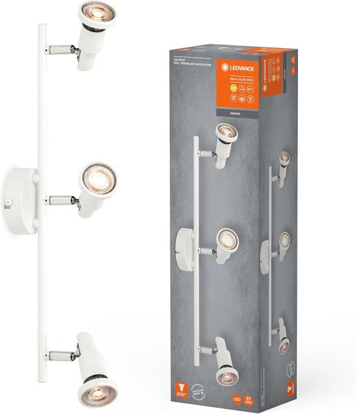 LEDVANCE LED-Spot GU10 Weiß 3 x 3,4 W 927 DIM