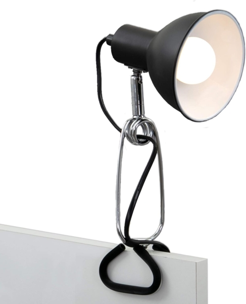 Briloner Klemmleuchte Fix schwarz E14, max. 8 W