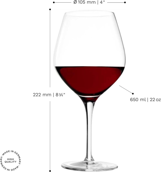 Stölzle Lausitz EXQUISIT Burgunderkelch 650 ml 6er Set Bild 2