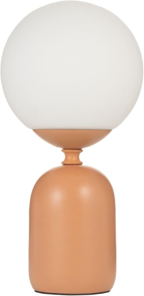 Pauleen Tischleuchte Glowing Charm max 20W Rusty red/weiß Keramik, ohne Leuchtmittel, E14