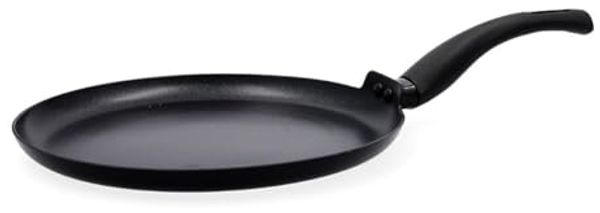 Crepe-Pfanne Quid Hydra Schwarz Metall (28 cm) Default Title