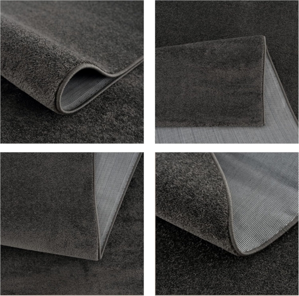 Sanat Teppich UNI, auch als Läufer- und Rundgrößen erhältlich, rechteckig, Höhe: 13 mm, robuster Kurzflorteppich, große Farbauswahl, Wohnzimmer, alle Räume Bild 4