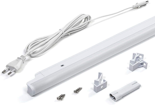 SO-TECH® LED Unterbauleuchte Slim 310,5 - 1471 mm Möbelleuchte Schrankleuchte neutralweiß, LED fest integriert, Neutralweiß, Länge 571 mm, 9 Watt