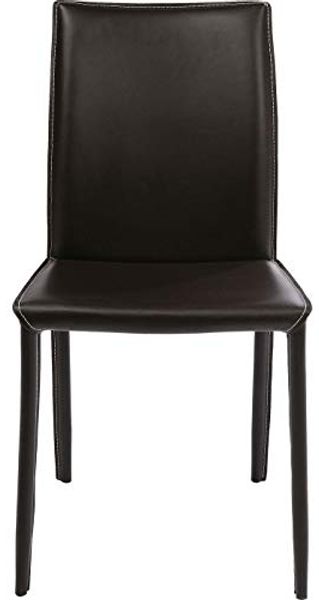 Kare, Milano Brown, 74638, bequemer, moderner Esszimmerstuhl, coffeebraun, 91 x 47 x 61 cm