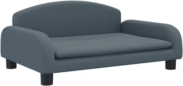 vidaXL Hundebett Dunkelgrau 70x45x30 cm Stoff