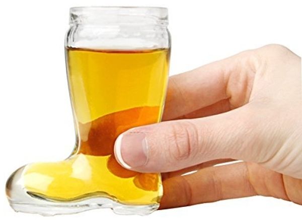 Stölzle Oberglas Stiefel Stamper 4 cl 12er Set