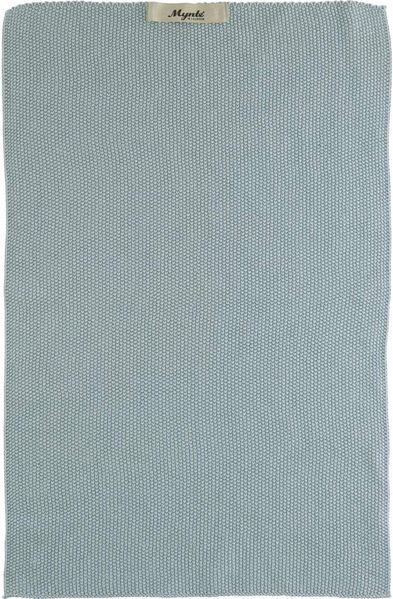 Ib Laursen Badetücher Ib Laursen Handtuch Mynte Gestrickt Nordic Sky