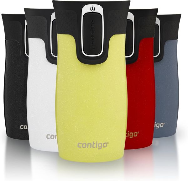 Contigo West Loop Mini Thermobecher 300ml - gelb metallic