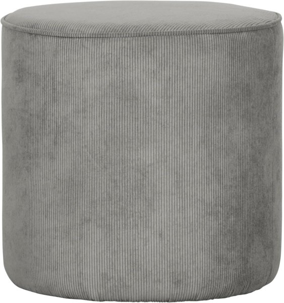 Hocker Sara aus Ribcord, Grau