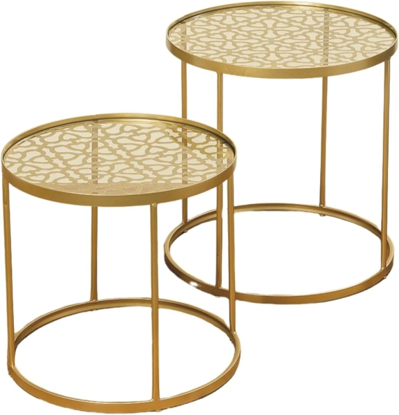 Boltze Vera Tisch gold 53 cm (1 Stück)