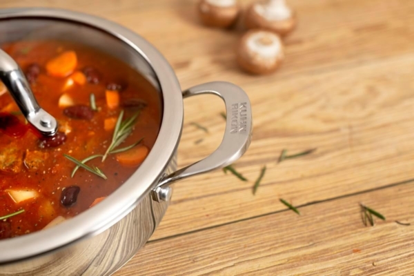 Kuhn Rikon Allround Servierpfanne unbeschichtet 28 cm Bild 4