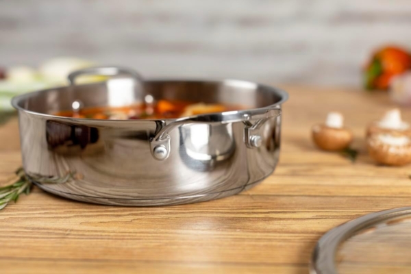 Kuhn Rikon Allround Servierpfanne unbeschichtet 28 cm Bild 7