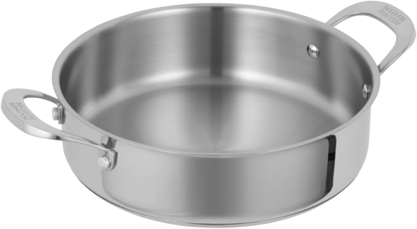 Kuhn Rikon Allround Servierpfanne unbeschichtet 28 cm Bild 2