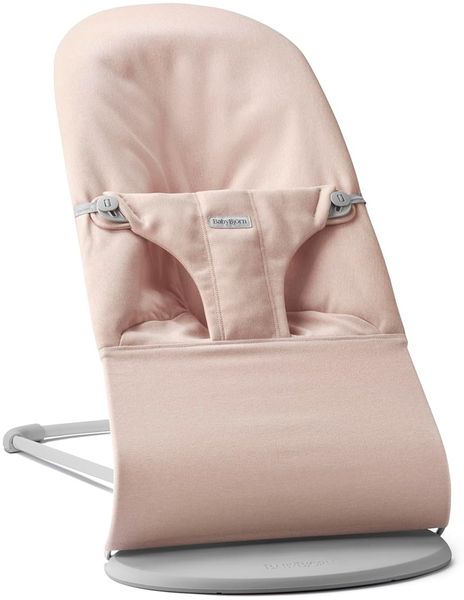BabyBjörn Bliss Wippe – Gewebt – Mélange Hellrosa