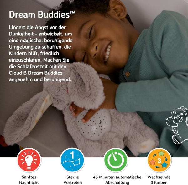 Cloud B Dream Buddies Benny der Hase Bild 2