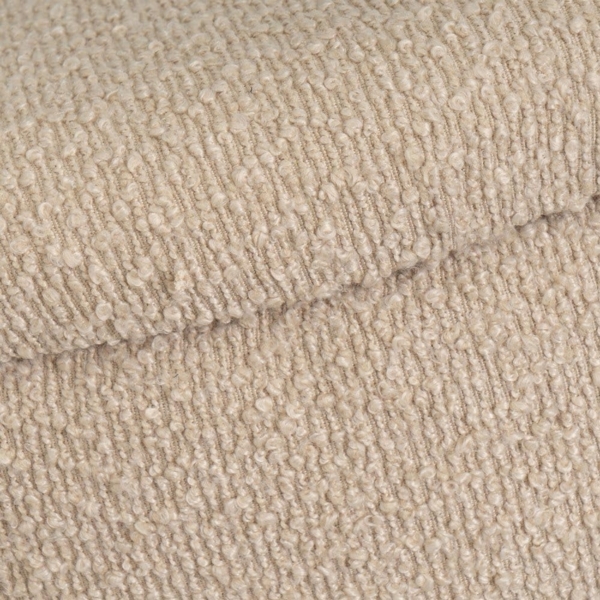 DRW Sitzsack Arcon aus Stoff, MDF und Metall in Beige und Schwarz Bild 5