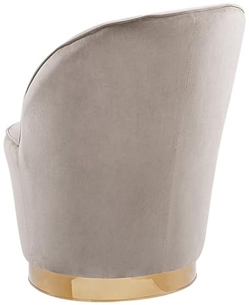 Sessel Samtstoff beige ALBY Bild 5