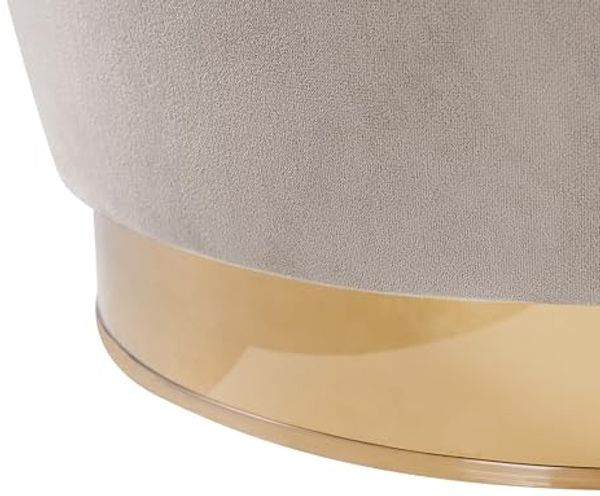 Sessel Samtstoff beige ALBY Bild 7