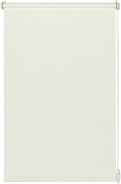 YOURSOL EasyFix Mini Rollo Tone, Klemm-Rollo ohne Bohren, Weiß Natur, 75x150 cm