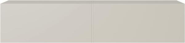 Selsey BISIRA TV-Element, Melamine, Graubeige, 140 cm