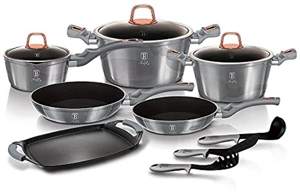 Berlinger Haus Berlinger Haus Titantöpfe 12 Elemente Metallic Moonlight BH6021