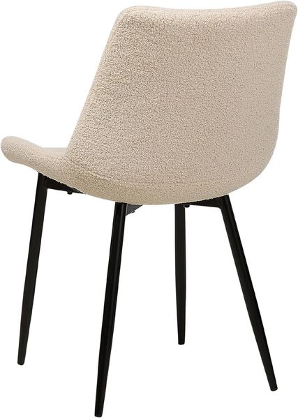 Esszimmerstuhl 2er Set AVILLA Bouclé Beige Bild 7