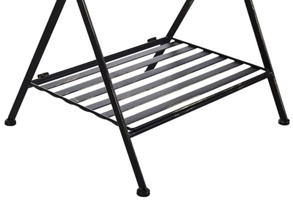 Beistelltisch Antik Optik schwarz rechteckig 35x40 cm ANCUD Bild 7
