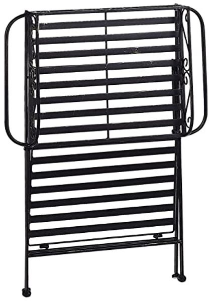 Beistelltisch Antik Optik schwarz rechteckig 35x40 cm ANCUD Bild 5