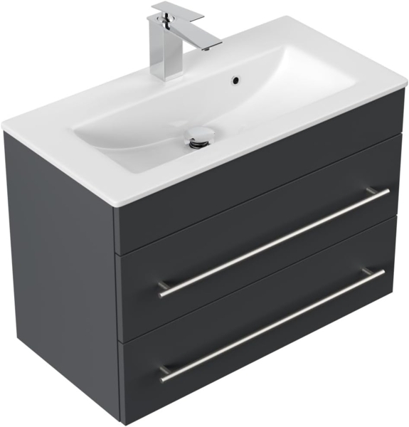 Badmöbel Mars 700 SlimLine SoftClose grafit : Grafit