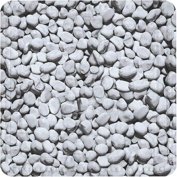 Kleine Wolke Casablanca Badteppich, Kunstfaser, Mehrfarbig, Duschwanneneinlage 55x55 cm