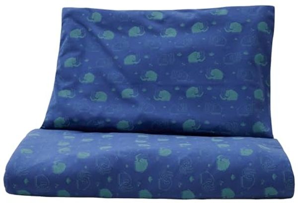 Kinder Jersey Bettwäsche-Set aus Bio Baumwolle 100x135 cm, Kissen 40x60 cm, GOTS zertifiziert