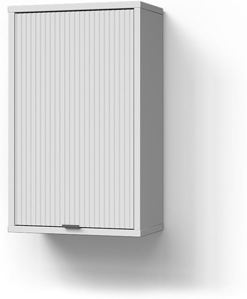 Livinity® Hängeschrank ATERNO, Weiß, 40 x 65 cm mit 2 Regalböden