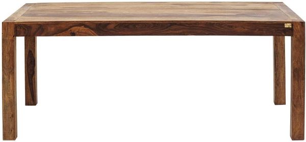 Kare Design Authentico Tisch, 75 x 80 x 140 cm, Braun