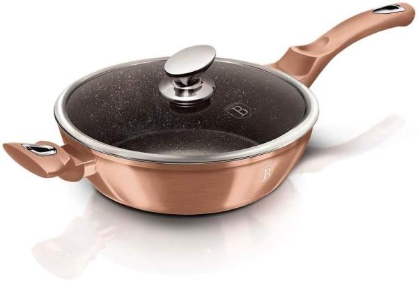 Berlinger Haus Granit-Bratpfanne, 28 cm, Metallic Line, Rosegold