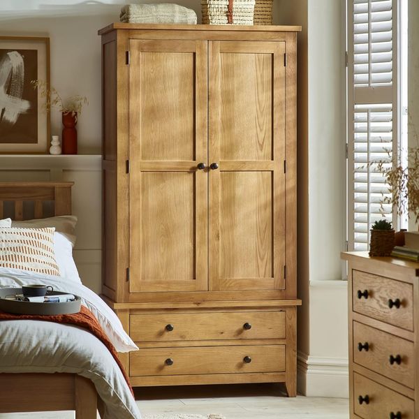 Julian Bowen Marlborough Kombinations-Kleiderschrank, Eiche