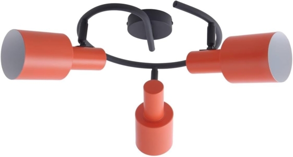 Lindby Deckenstrahler Ovelia, Metall, Gelb IP20, 3 x 15 W LED