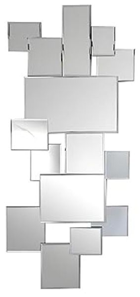 Wandspiegel geometrisches Design AROL - 120 x 2 x 53 cm