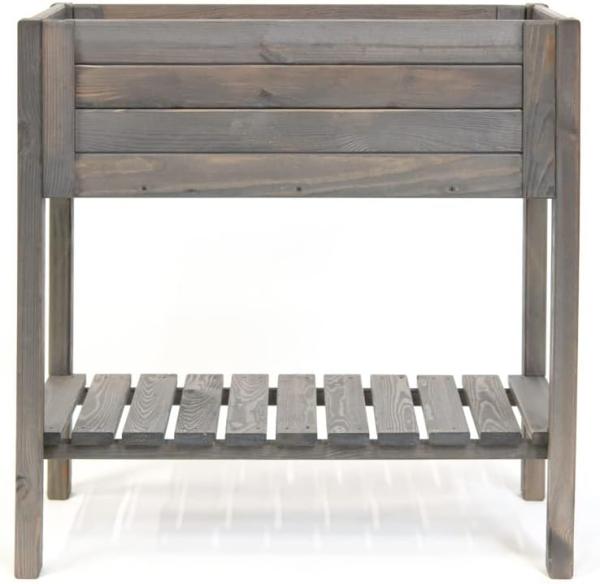 Westmann Holz Hochbeet Lisa | Grau | 79x39x79 cm Bild 2