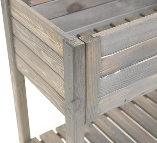 Westmann Holz Hochbeet Lisa | Grau | 79x39x79 cm Bild 7