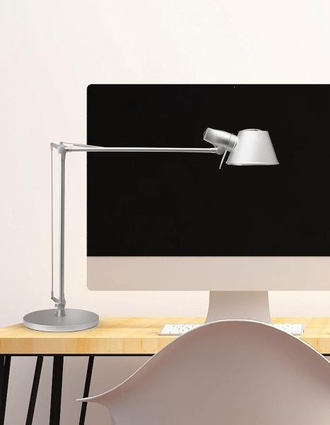 MAUL Tischleuchte MAULrock 8234195 15Watt Standfuß silber Bild 2