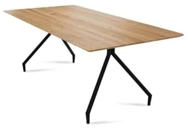 Esstisch Dagmar 7 120x74x80 Esszimmertisch Massivholz Wildeiche