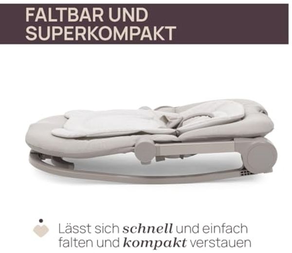 Chicco Relax Mia Babywippe – Fossil Grau Bild 4