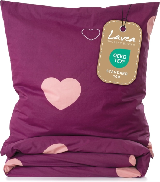 Lavea Kinderbettwäsche Lavea Kinder Bettwäsche Set - Emilia 100 x 135cm + 40 x 60cm