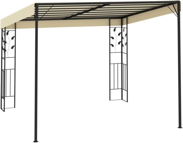 vidaXL Wand-Pavillon 3x3x2,5 m Cremeweiß 47997 Bild 3