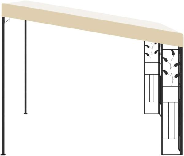 vidaXL Wand-Pavillon 3x3x2,5 m Cremeweiß 47997 Bild 4